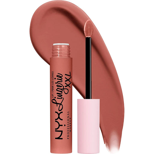 NYX Lingerie XXL Matte Liquid Lipstick 02 Turn On - Beautynstyle
