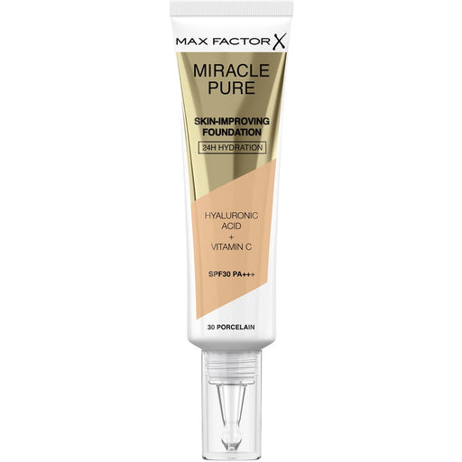 Max Factor Miracle Pure Skin Improving Foundation 30 Porcelain - Beautynstyle