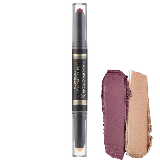 Max Factor Contouring Stick Eyeshadow Pink Sand & Burgundy - Beautynstyle