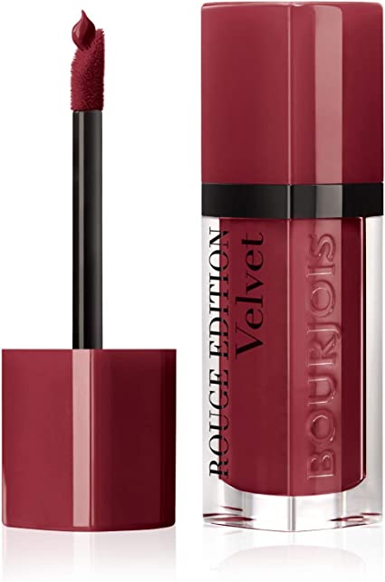 Bourjois Rouge Edition Velvet Liquid Lipstick 24 Dark Cherie - Beautynstyle