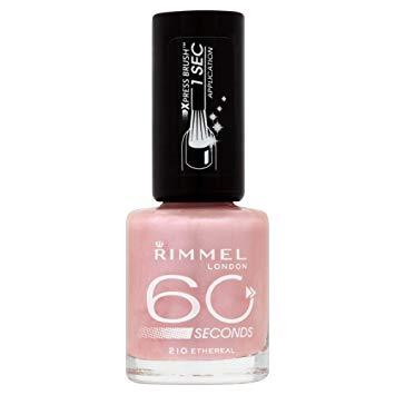Rimmel London 60 Seconds Nail Polish 210 Ethereal - Beautynstyle
