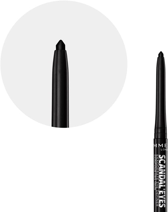 Rimmel London Scandal'Eyes Exaggerate Eye Definer 001 Intense Black - Beautynstyle