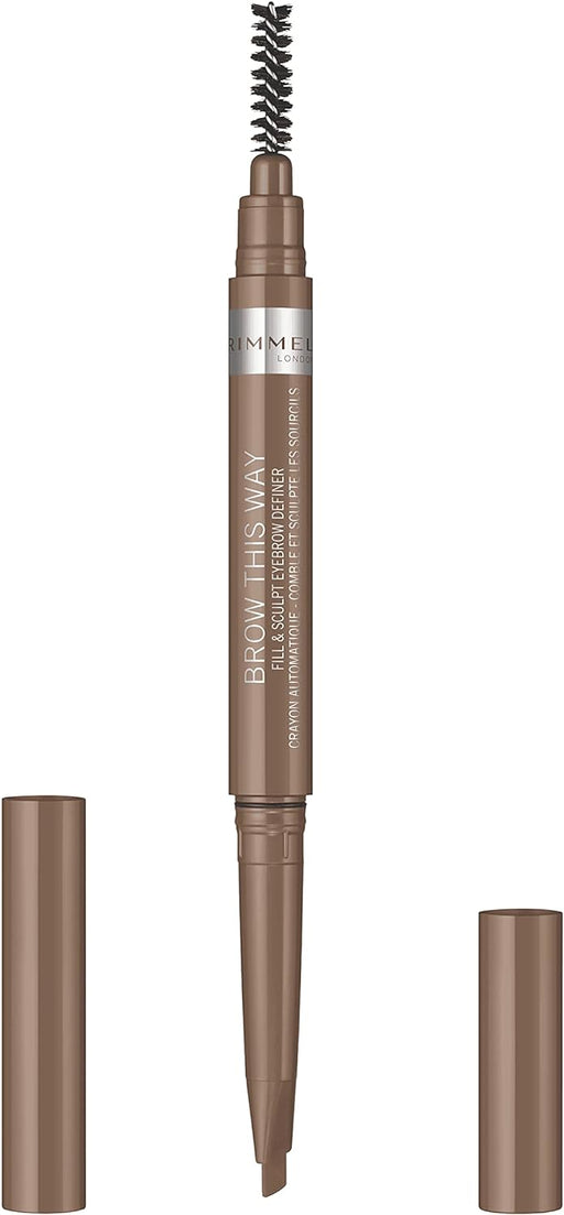 Rimmel London Brow This Way Fill & Sculpt Eyebrow Definer 001 Blonde - Beautynstyle