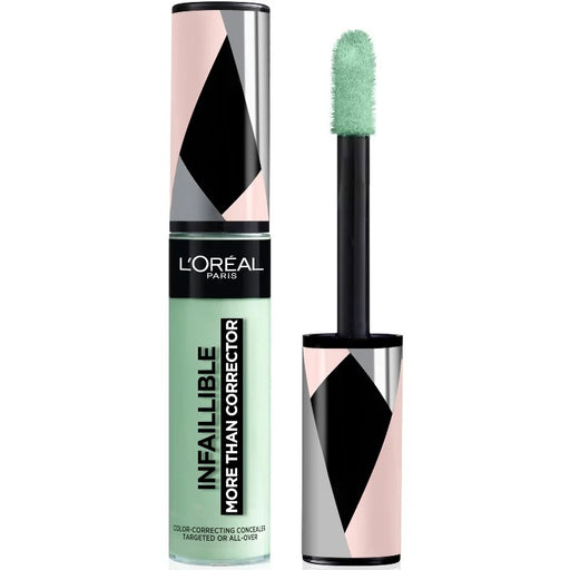 L'Oreal Paris Infaillible More Than Concealer Corrector 001 Green - Beautynstyle