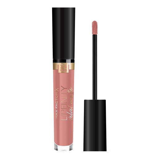 Max Factor Lipfinity Velvet Matte Lipstick 015 Nude Silk - Beautynstyle
