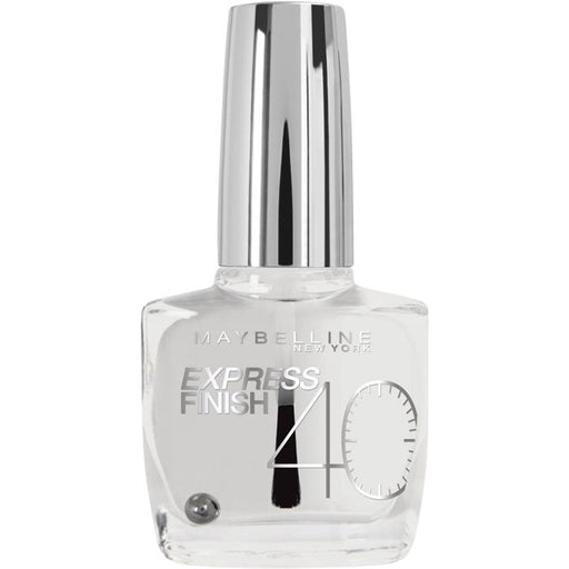 Maybelline Express Finish 40 Seconds Nail Polish 01 Transparent - Beautynstyle
