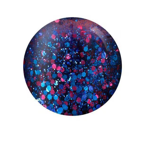 Rimmel London Glitter Nail Polish Top Coat 021 Bedazzle - Beautynstyle