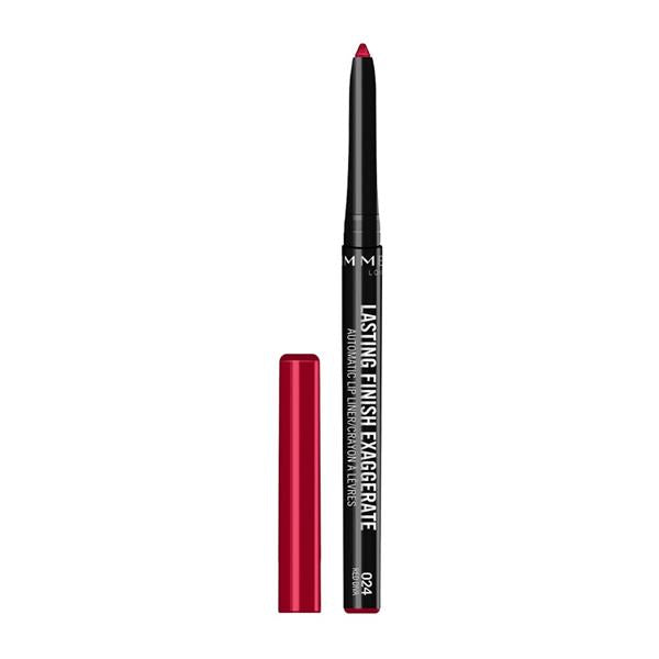 Rimmel London Lasting Finish Exaggerate Automatic Lip Liner 024 Red Diva - Beautynstyle