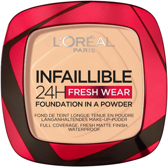 L'Oreal Infaillible 24HR Fresh Wear Foundation In A Powder 040 Cashmere - Beautynstyle