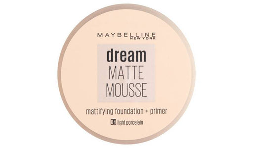 Maybelline Dream Matte Mousse Foundation 04 Light Porcelain - Beautynstyle