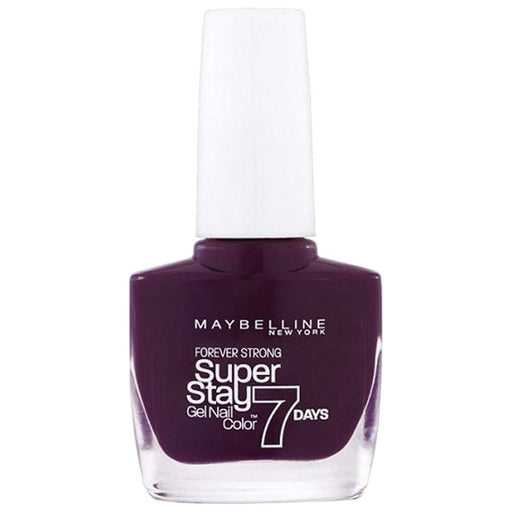 Maybelline Superstay 7 Days Gel Nail Polish 05 Extreme Black Currant - Beautynstyle