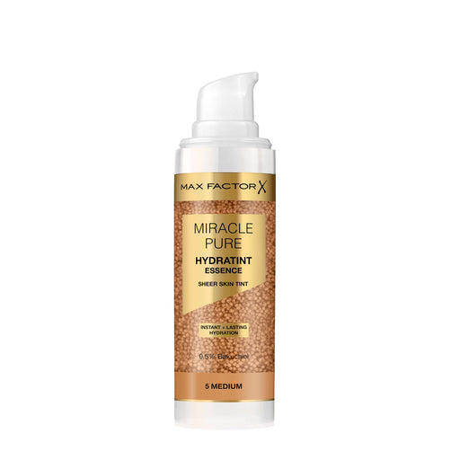 Max Factor Miracle Pure Hydra Tint Essence Sheer Foundation 5 Medium - Beautynstyle