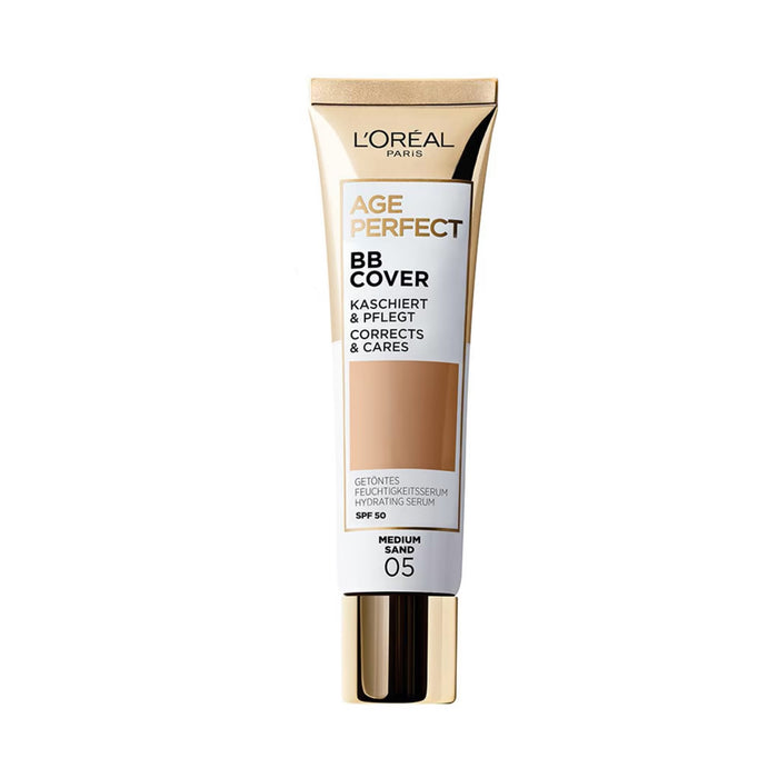 L'Oreal Age Perfect BB Cover Foundation 05 Medium Sand - Beautynstyle