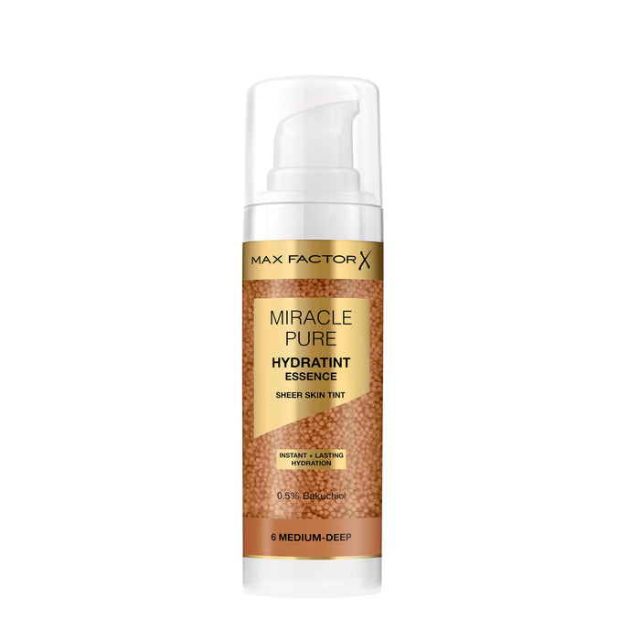 Max Factor Miracle Pure Hydra Tint Essence Sheer Foundation 6 Medium Deep
