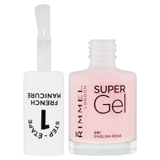 Rimmel London Super Gel French Manicure 091 English Rose - Beautynstyle