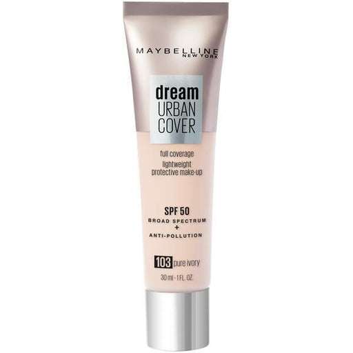 Maybelline Dream Urban Cover Foundation 103 Pure Ivory - Beautynstyle