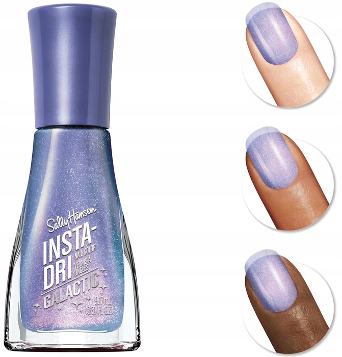 Sally Hansen Insta-Dri Galactic Nail Colour Nail Polish 110 Ne Blue La - Beautynstyle