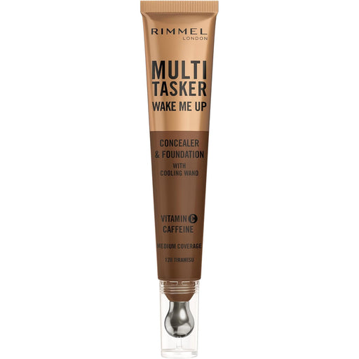 Rimmel Multi Tasker Wake Me Up Concealer & Foundation 120 Tiramisu - Beautynstyle
