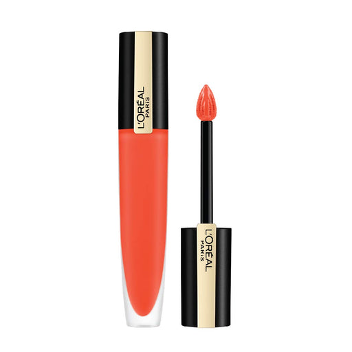 L'Oreal Paris Rouge Signature Matte Metallic Liquid Lipstick 127 I Revolutionze - Beautynstyle