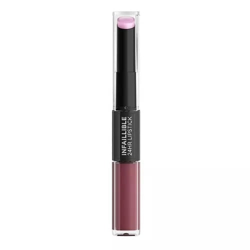 L'Oreal Infaillible 24HR Duo Lipstick 209 Violet Parfait - Beautynstyle