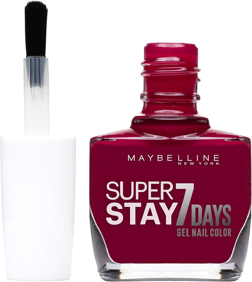 Maybelline Superstay 7 Days Divine Nail Wine Beautynstyle Gel 265 Polish —