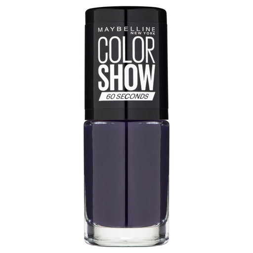 Maybelline Color Show 60 Seconds Nail Polish 330 Manhattan Midnight - Beautynstyle