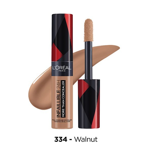 L'oreal Paris Infaillible More Than Concealer 334 Walnut - Beautynstyle