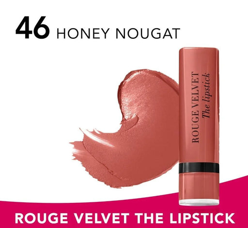 Bourjois Rouge Velvet Matte Lipstick 46 Honey Nougat - Beautynstyle