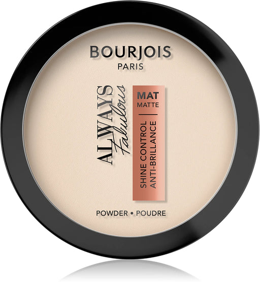Bourjois Always Fabulous Compact Mattifying Powder 50 Porcelain - Beautynstyle