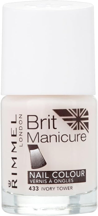 Rimmel London Brit Manicure Nail Colour 433 Ivory Tower