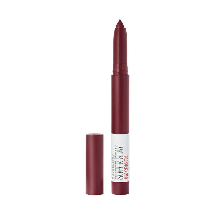 Maybelline Superstay Ink Crayon Lipstick 65 Settle For More - Beautynstyle