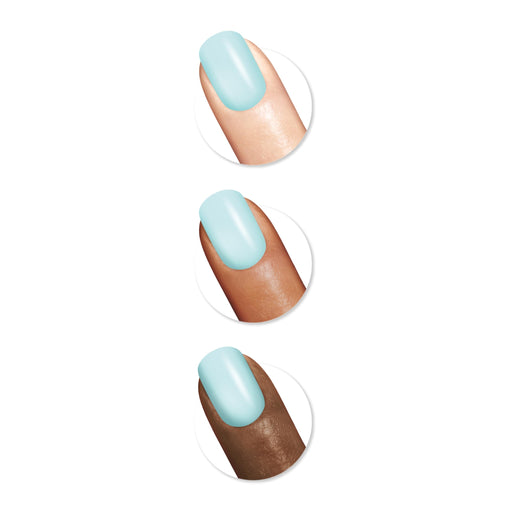 Sally Hansen Miracle Gel Pearl Nail Polish 668 Grand Cyan - Beautynstyle