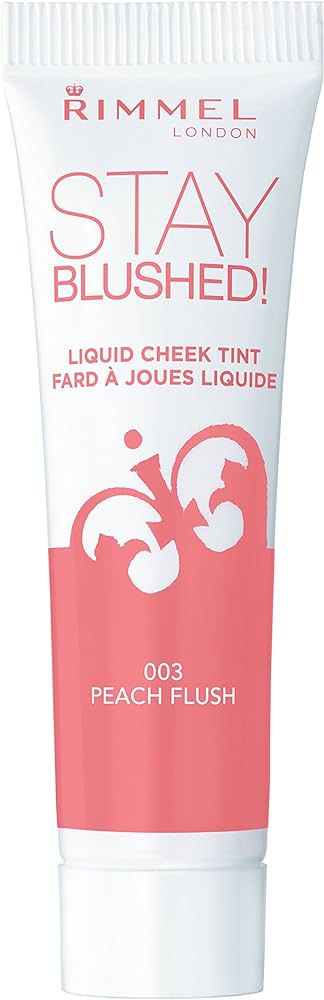 Rimmel Stay Blushed Liquid Cheek Tint 003 Peach Flush - Beautynstyle