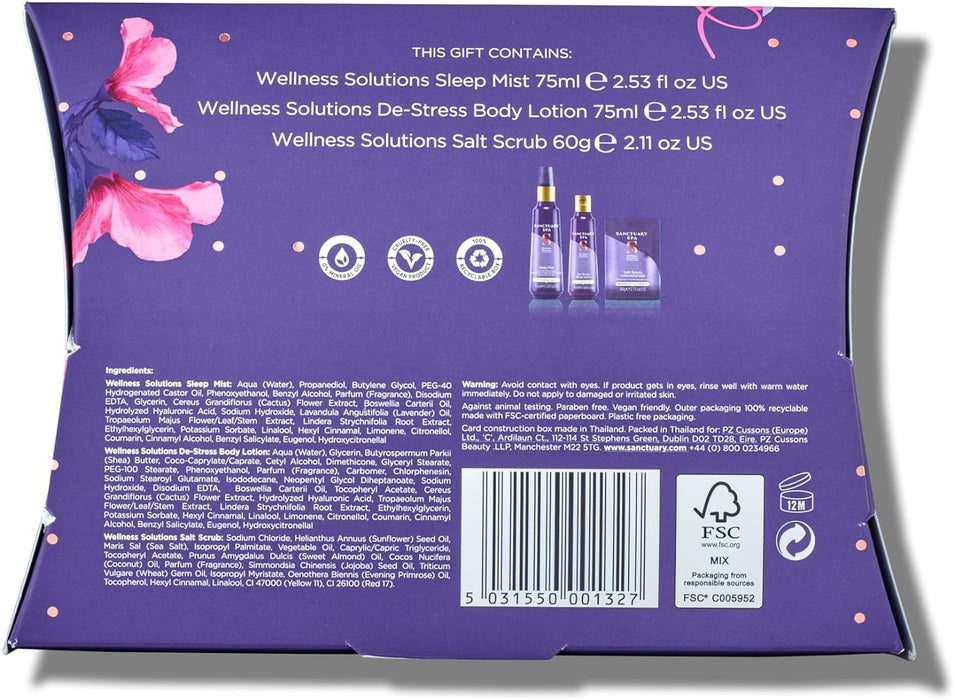 Sanctuary Spa Wellness Pillow Pack 3 Piece Gift Set - Beautynstyle