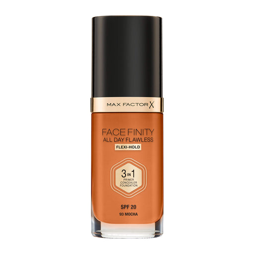 Max Factor Facefinity All Day Flawless 3 IN 1 Foundation 93 Mocha - Beautynstyle