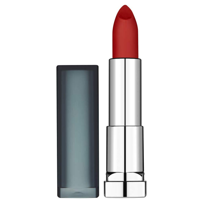 Maybelline Color Sensational Matte Lipstick 965 Siren In Scarlet - Beautynstyle