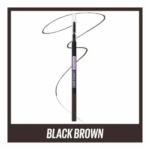 Maybelline Express Brow Ultra Slim Eyebrow Pencil Black Brown - Beautynstyle
