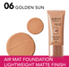 Bourjois Always Fabulous Air Mat Foundation Matte Finish 06 Golden Sun - Beautynstyle
