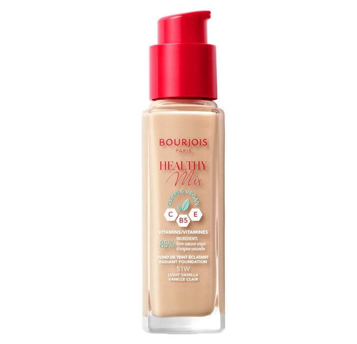 Bourjois Healthy Mix Foundation Clean & Vegan 51W Light Vanilla - Beautynstyle
