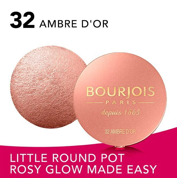 Bourjois Mono Depuis 1863 Blusher 32 Golden Amber - Beautynstyle
