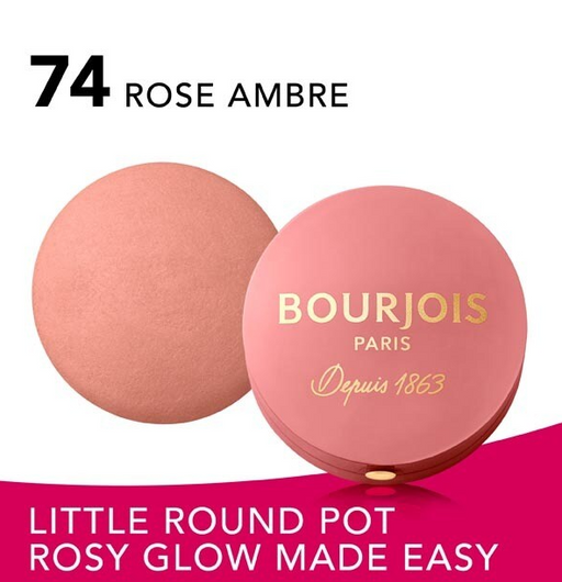 Bourjois Mono Depuis 1863 Blusher 74 Rose Ambre - Beautynstyle