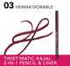 Bourjois Twist Matic Kajal Waterproof Eyeliner 03 Henna Dorable - Beautynstyle