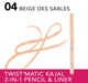 Bourjois Twist Matic Kajal Waterproof Eyeliner 04 Beige Des Sables - Beautynstyle