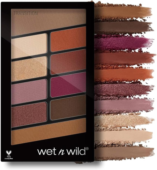 Wet N Wild Color Icon 10 Pan Eyeshadow Palette E758 Rose In The Air