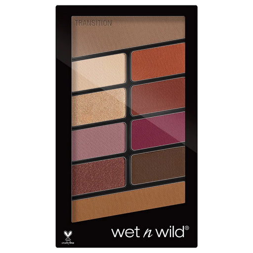 Wet N Wild Color Icon 10 Pan Eyeshadow Palette E758 Rose In The Air - Beautynstyle