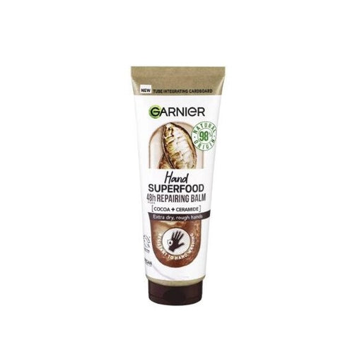 Garnier Hand Superfood 48HR Repairing Balm Cocoa And Ceramide 75ml - Beautynstyle