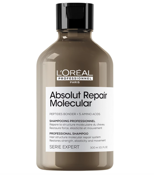 L'Oreal Absolut Repair Molecular Professional Shampoo 300ml - Beautynstyle