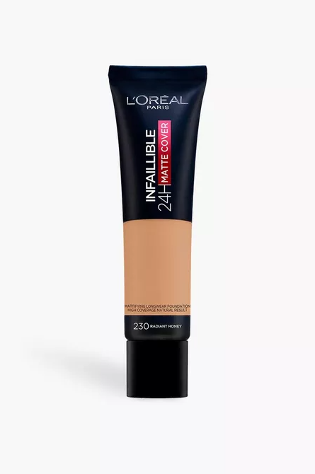 L'Oreal Infaillible 24HR Matte Cover Foundation 230 Radiant Honey - Beautynstyle