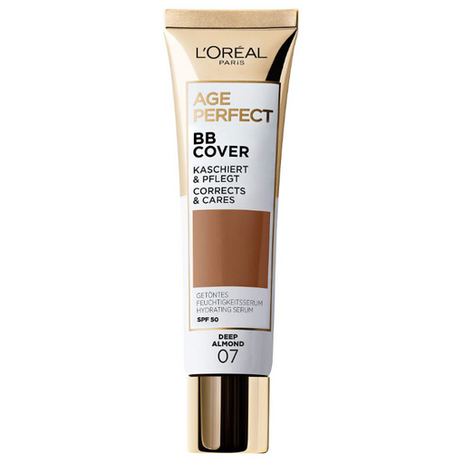 L'Oreal Paris Age Perfect BB Cover Foundation 07 Deep Almond - Beautynstyle
