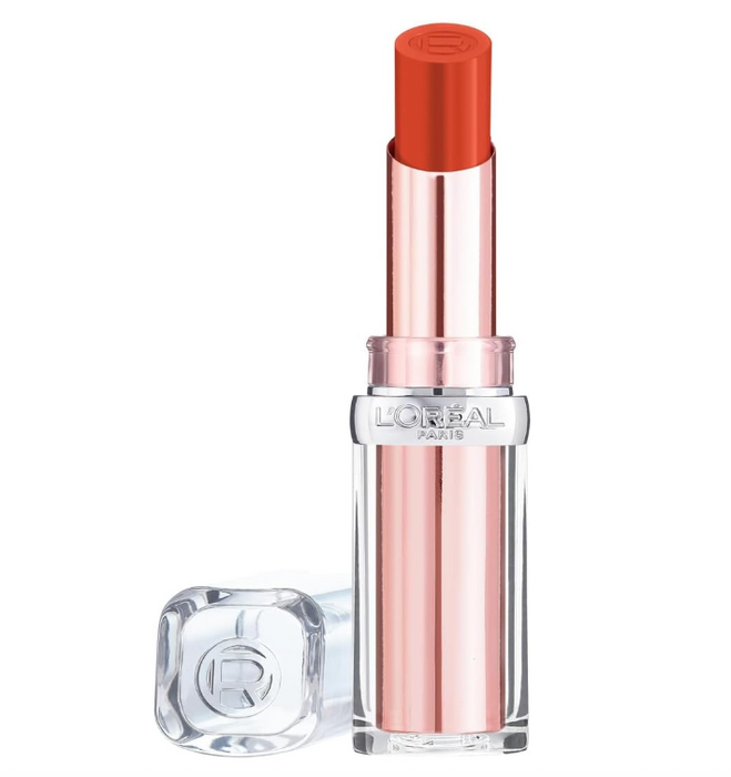 L'Oreal Paris Glow Paradise Lipstick 244 Apricot Desire Sheer - Beautynstyle